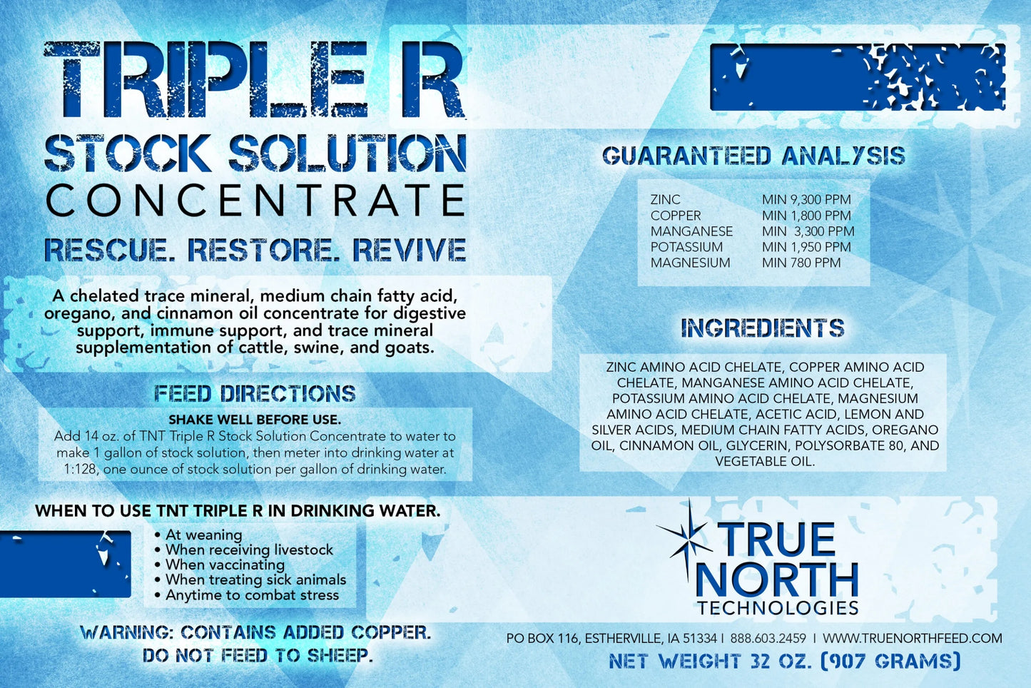 TNT Triple R Stock Solution Concentrate